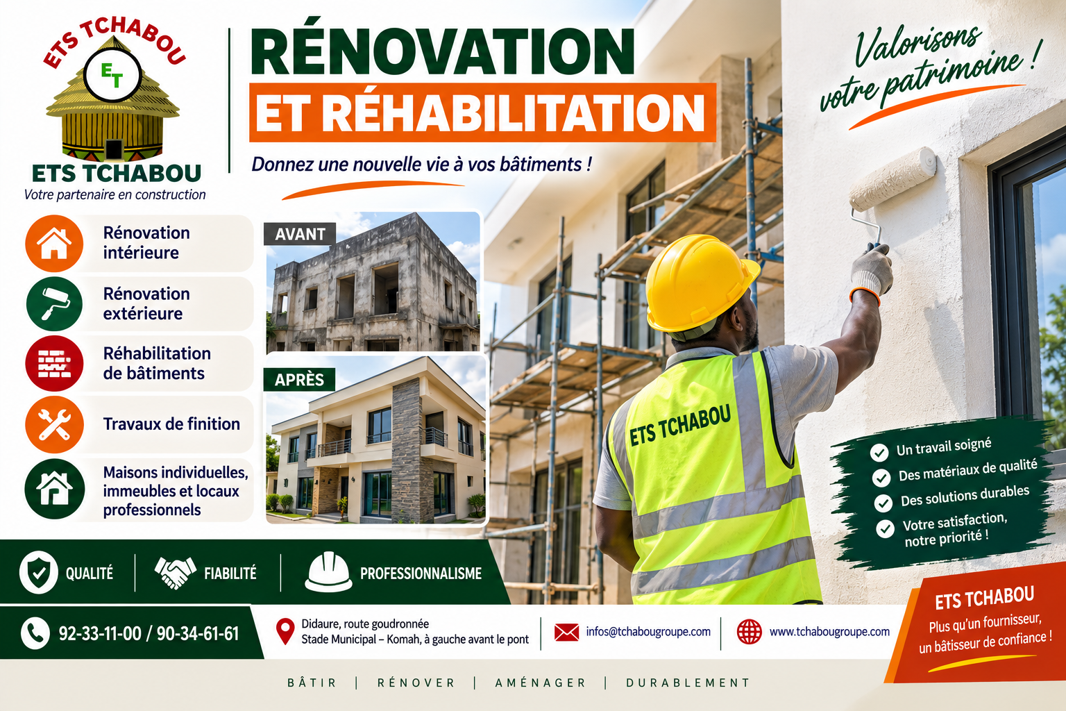 Rénovation et réhabilitation